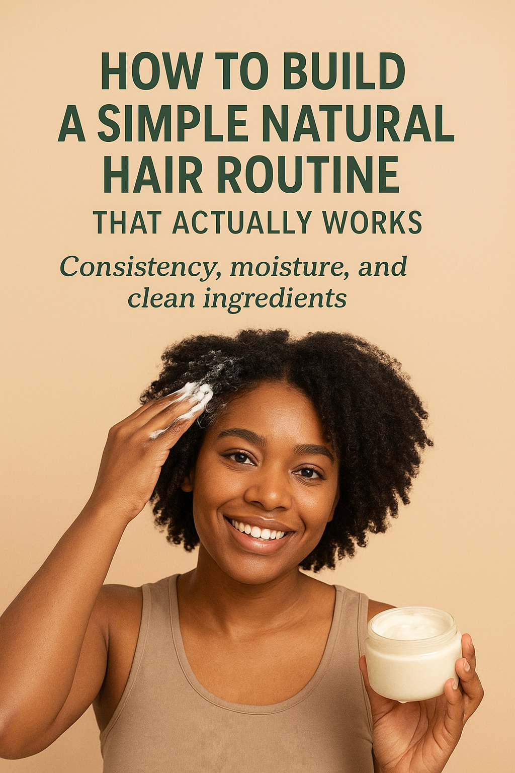 How to Build a Simple Natural Hair Routine That Actually Works